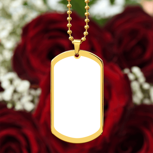 Non-Message Card Engraved Heart Necklace
