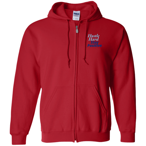 G186 Gildan Zip Up Hooded Sweatshirt